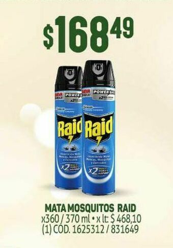 Makro Mata mosquitos raid oferta