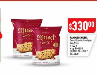 Makro Pan dulce musel oferta