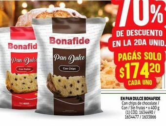 Makro Pan dulce bonafide oferta