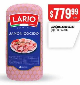 Makro Jamón cocido lario oferta