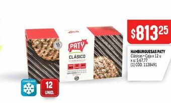 Makro Hamburguesas paty oferta