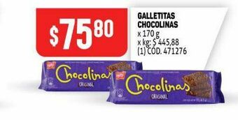 Makro Galletas chocolinas oferta