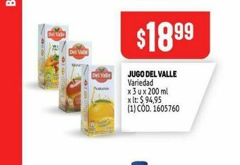 Makro Jugo del valle oferta