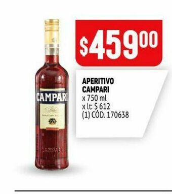 Makro Aperitivos campari oferta