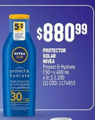 Makro Protector solar nivea oferta