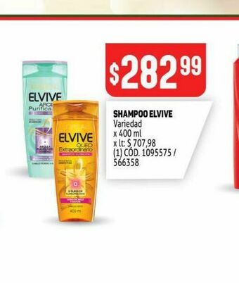 Makro Shampoo elvive oferta