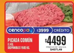 Supermercados Vea Picada común oferta