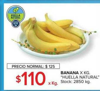 Carrefour Market Banana Huella Natural oferta