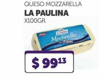 La Gallega Supermercados Queso Mozzarella La Paulina oferta
