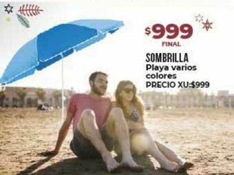 Supermayorista Vital Sombrilla Playa Varios Colores oferta