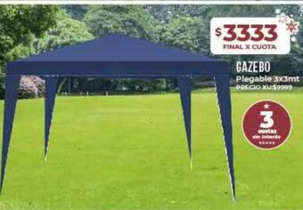 Supermayorista Vital Gazebo Plegable 3x3mt oferta