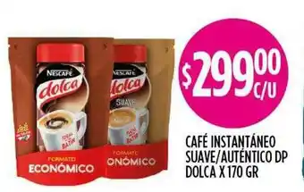 Supermercados Toledo Café Instantáneo Suave Auténtico Dp Dolca oferta