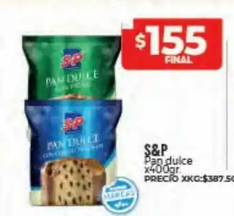 Supermayorista Vital S&p Pan Dulce oferta