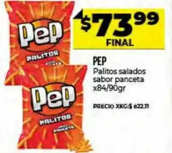 Supermayorista Vital Pep Palitos Salados Sabor Panceta oferta