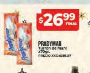 Supermayorista Vital Pradymar Turrón De Mani oferta