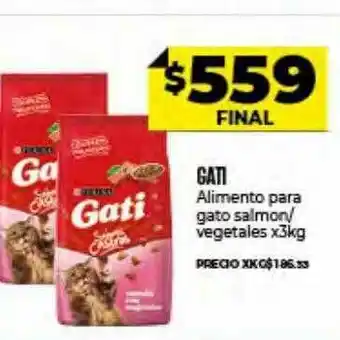Supermayorista Vital Gati Alimento Para Gato Salmon Vegetales oferta
