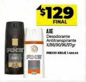 Supermayorista Vital Axe Desodorante Antitranspirante oferta