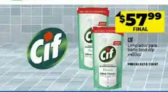 Supermayorista Vital Cif Limpiador Para Baño Biod. Dp oferta