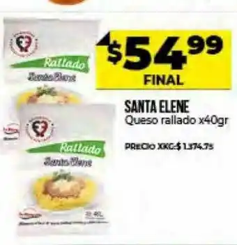 Supermayorista Vital Santa Elene Queso Rallado oferta