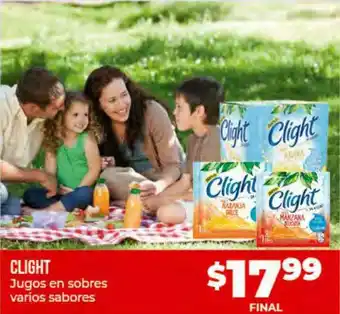 Supermayorista Vital Clight Jugos En Sobres Varios Sabores oferta