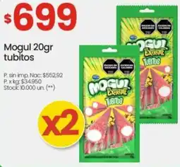 Changomas Mogul tubitos oferta