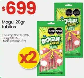 Changomas Mogul tubitos oferta