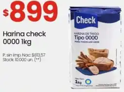 Changomas Check harina 0000 oferta