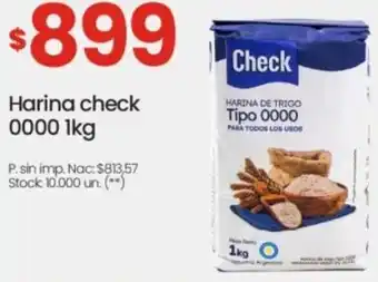 Changomas Check harina  0000 oferta