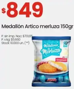 Changomas Medallón artico merluza oferta