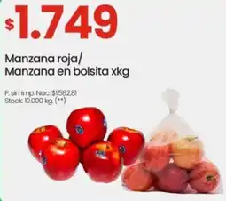 Changomas Manzana roja/ manzana en bolsita oferta
