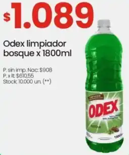 Changomas Odex limpiador bosque oferta