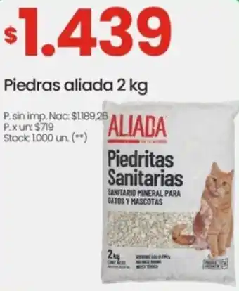 Changomas Piedras aliada oferta
