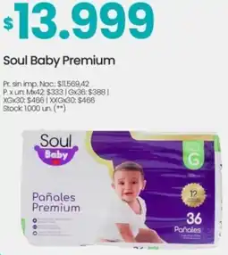 Changomas Soul baby premium oferta