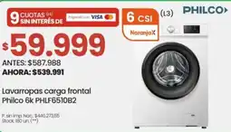 Changomas Lavarropas carga frontal oferta