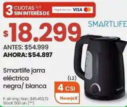 Changomas Smartlife jarra eléctrica oferta