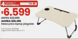 Changomas Mesa para laptop plegable oferta