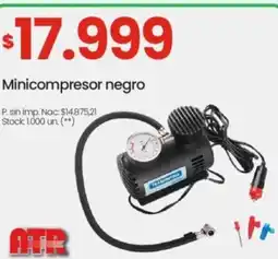 Changomas Minicompresor negro oferta