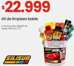 Changomas Silisur kit de limpieza balde oferta