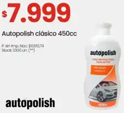 Changomas Autopolish clásico oferta