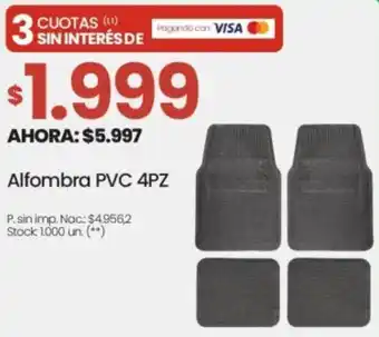 Changomas Alfombra pvc oferta