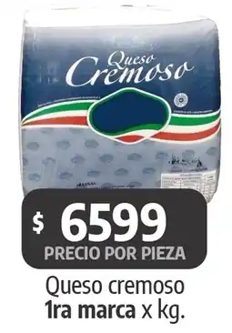 Autoservicio Capo Queso cremoso 1ra marca oferta