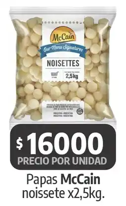 Autoservicio Capo Mccain papas noissete oferta