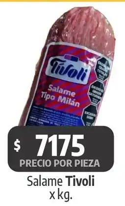 Autoservicio Capo Tivoli salame oferta