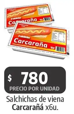 Autoservicio Capo Carcarañá salchichas de viena oferta