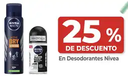 Supermercados DIA Nivea desodorantes oferta