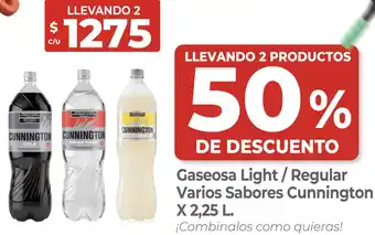 Supermercados DIA Gaseosa light/regular varios sabores cunnington oferta