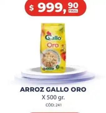 Maxiconsumo Arroz Gallo Oro oferta