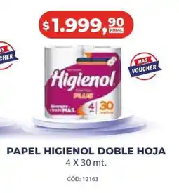 Maxiconsumo Papel Higienol Doble Hoja oferta