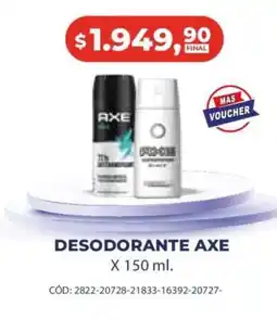 Maxiconsumo Desodorante AXE oferta