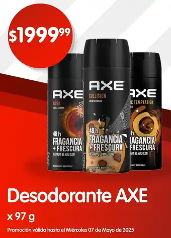 Supermercados Buenos Días Axe desodorante oferta